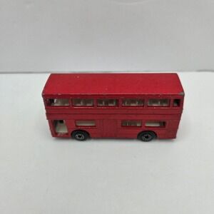 Matchbox Superfast No 17 Londoner Bus 1972 Red Diecast Vintage Made In England